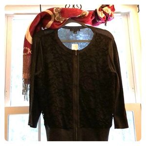 Banana Republic Zip Front Sweater